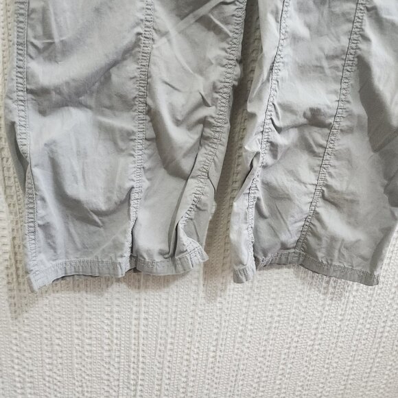 Divided by H&M gray cargo pants low rise baggy Y2K streetwear size 18 - Picture 10 of 14